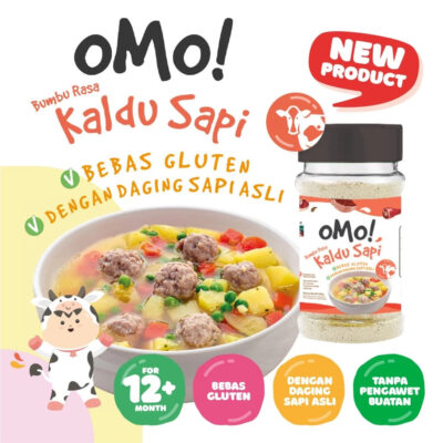 OMO! Kaldu Ayam (Chicken) / OMO! Kaldu Sapi (Beef) 50G TANPA MSG thumbnail 3