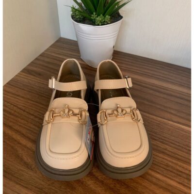 Sepatu Pesta Elegan Anak Perempuan dengan Detail Rantai Mewah & Stylish thumbnail 3