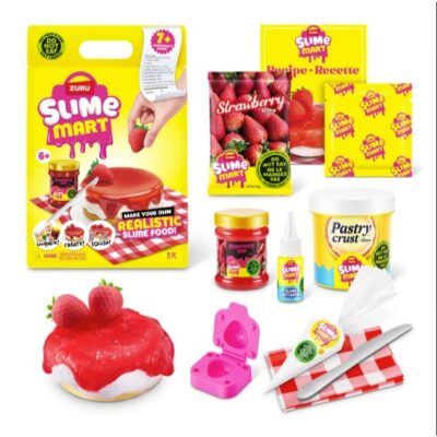 ZURU Set Slime Mart Strawberry Cheesecake Bag - Mix Kids Toys Arts And Crafts Set Mainan Kreativitas Anak Slime Toy thumbnail 3