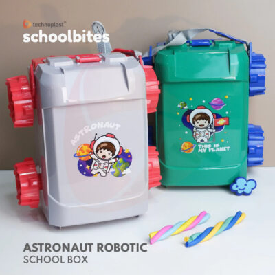 Technoplast Lunch Box Astronaut Robotic School - Tempat Makan Anak