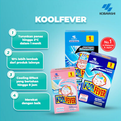 Koolfever Adult [1 pcs] - Plester Kompres Demam Dewasa - Penurun Panas Untuk Dewasa thumbnail 3