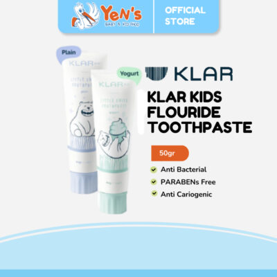 KLAR Kids Flouride Toothpaste50gr / Pasta Gigi Premium Bayi Anak