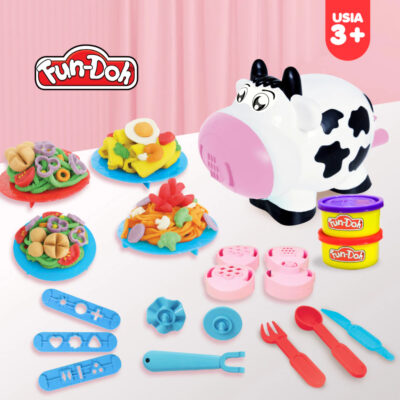 FUNDOH SAPIKU Mainan Edukasi Anak Masak Masakan Cetakan Mie Mainan Lilin Mainan Anak thumbnail 7