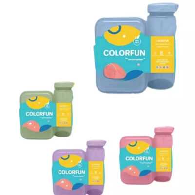 COLOR FUN NEW Set Gift - Tempat Bekal Makan Botol Set
