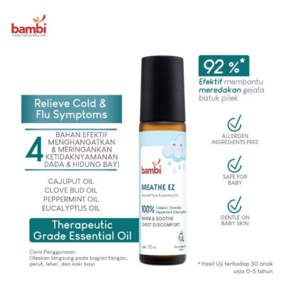 Bambi Baby Breathe Easy Essential Oil 10ml / Health Hero Essential Oil 10ml thumbnail 3
