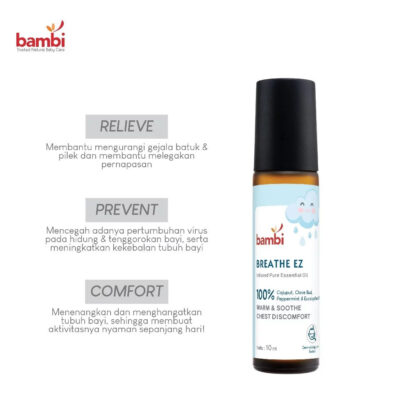 Bambi Baby Breathe Easy Essential Oil 10ml / Health Hero Essential Oil 10ml thumbnail 5