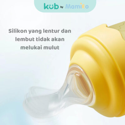 KUB Botol Sendok Makan Mpasi / Squeeze Spoon Feeder Silicone thumbnail 6
