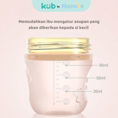 KUB Botol Sendok Makan Mpasi / Squeeze Spoon Feeder Silicone thumbnail 8