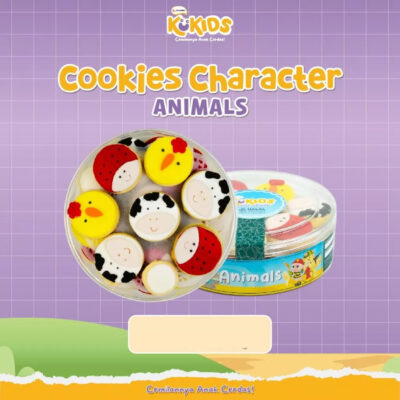 Kukids Cookies Character Animal/Super Hero / Unicorn / Princess by Ina Cookies HALAL