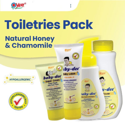 Baby Dee Toiletries Pack - Perlengkapan Bayi Natural Milk & Lvender Extract / Natural Honey thumbnail 2