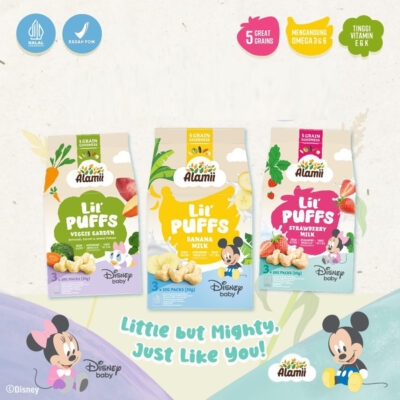 Snack Sehat Bayi - Alamii Lil' Puffs Disney Edition 30g thumbnail 2