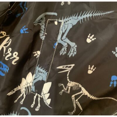 WELLKIDS Jaket Anak Laki Laki Parasut Motif Dino thumbnail 2