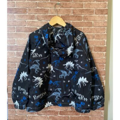 WELLKIDS Jaket Anak Laki Laki Parasut Motif Dino thumbnail 3
