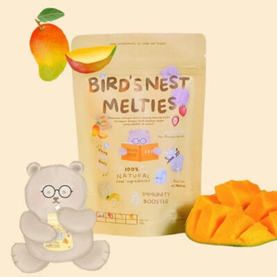 Bird's Nest Melties 20GR - Snack Cemilan Bergizi Sarang Burung walet thumbnail 3