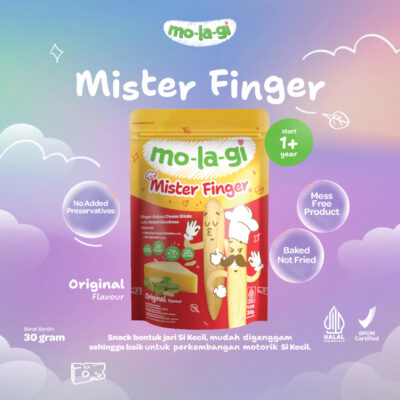 Molagi - Mister Finger Original / Seaweed 30gr Halal thumbnail 4