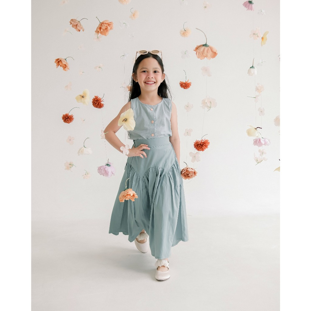 Hunny Bunny MAURICE MAXI SKIRT - Rok Midi Panjang Anak