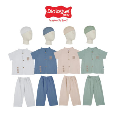 Dialogue Apparel Khalid Koko Set Peci Anak 3-5 Tahun