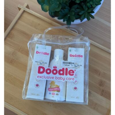 Sweet & Fresh Bundling 2 x Doodle Telon Oil 100ml & 1 x Doodle Baby Gentle Wash 150ml