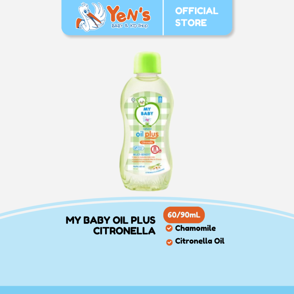 MY BABY Oil Plus Citronella 60 mL / 90 mL
