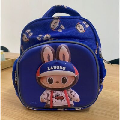 Tas oval labubu / Tas gendong anak paud / Ransel Backpack Lucu