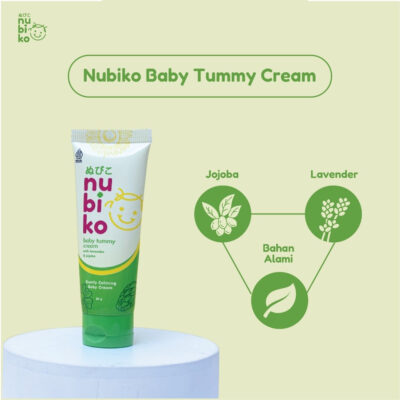 NUBIKO Baby Tummy Cream with Lavender & jojoba / Cream Pelembab / Calming Baby Cream thumbnail 3