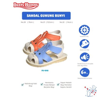 LustyBunny Sound Sandals Sepatu Sandal Bunyi / Sandal sepatu bayi laki laki / perempuan thumbnail 3