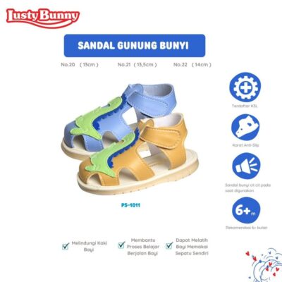 LustyBunny Sound Sandals Sepatu Sandal Bunyi / Sandal sepatu bayi laki laki / perempuan thumbnail 4