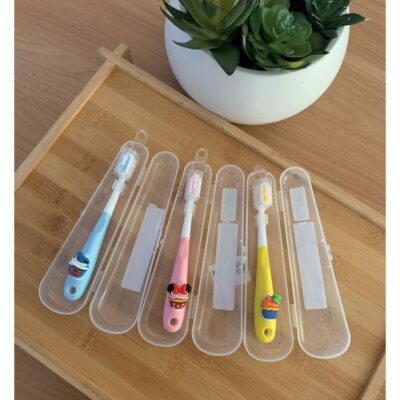 Toddler Tooth Brush Cup cake Series / Sikat Gigi Anak Bulu Halus