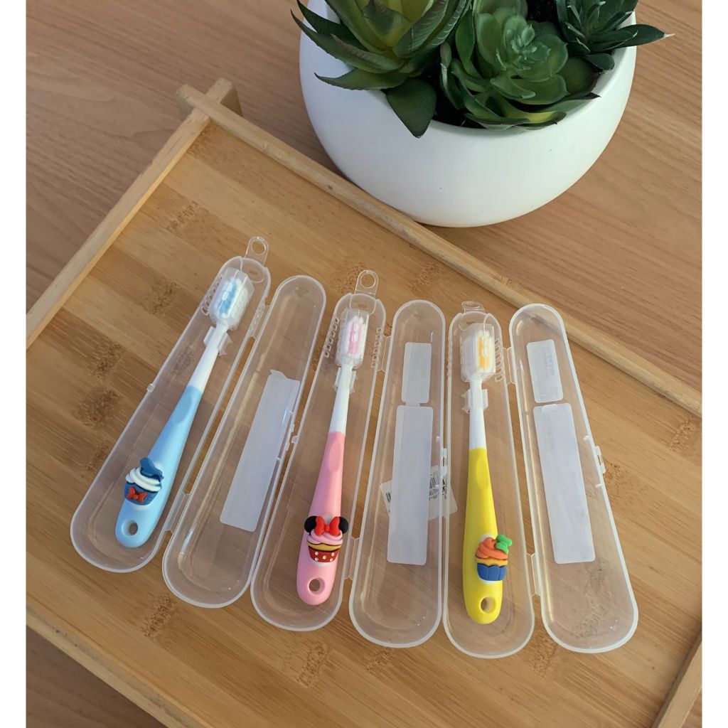 Toddler Tooth Brush Cup cake Series / Sikat Gigi Anak Bulu Halus