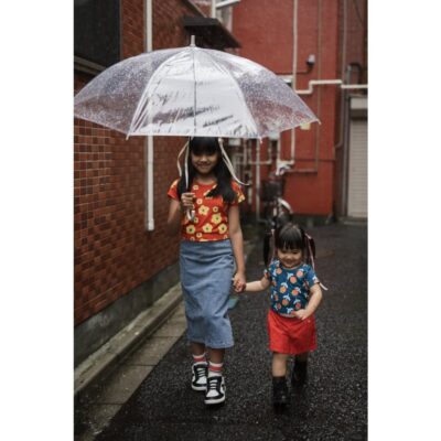 BOHOPANNA - PRINT CROP TOP - Atasan Anak Perempuan thumbnail 5