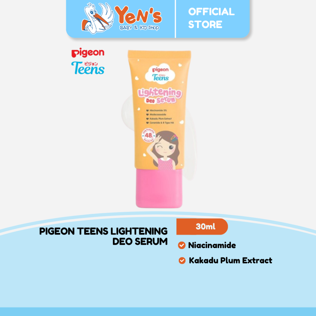Pigeon Teens Lightening Deo Serum 30ml / Membantu melindungi dari keringat dan bau badan