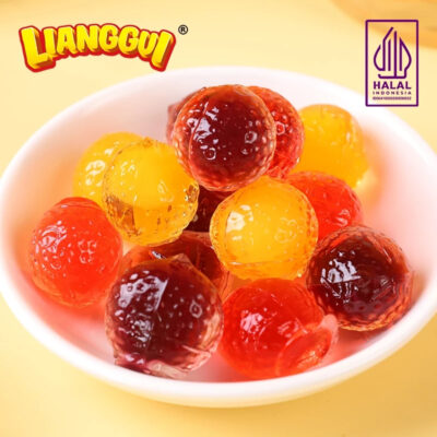 LIANGGUI Permen Lunak Aneka Buah / Candy Jelly Gummies 108g HALAL thumbnail 3