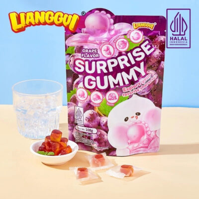 Permen Lunak Lianggui suprise gummy 108g Halal thumbnail 4