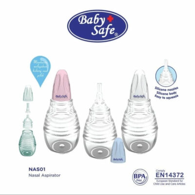 Baby Safe Nasal Aspirator NAS01 Alat Penyedot Ingus Bayi Babysafe Sedotan Ingus Bayi Anak