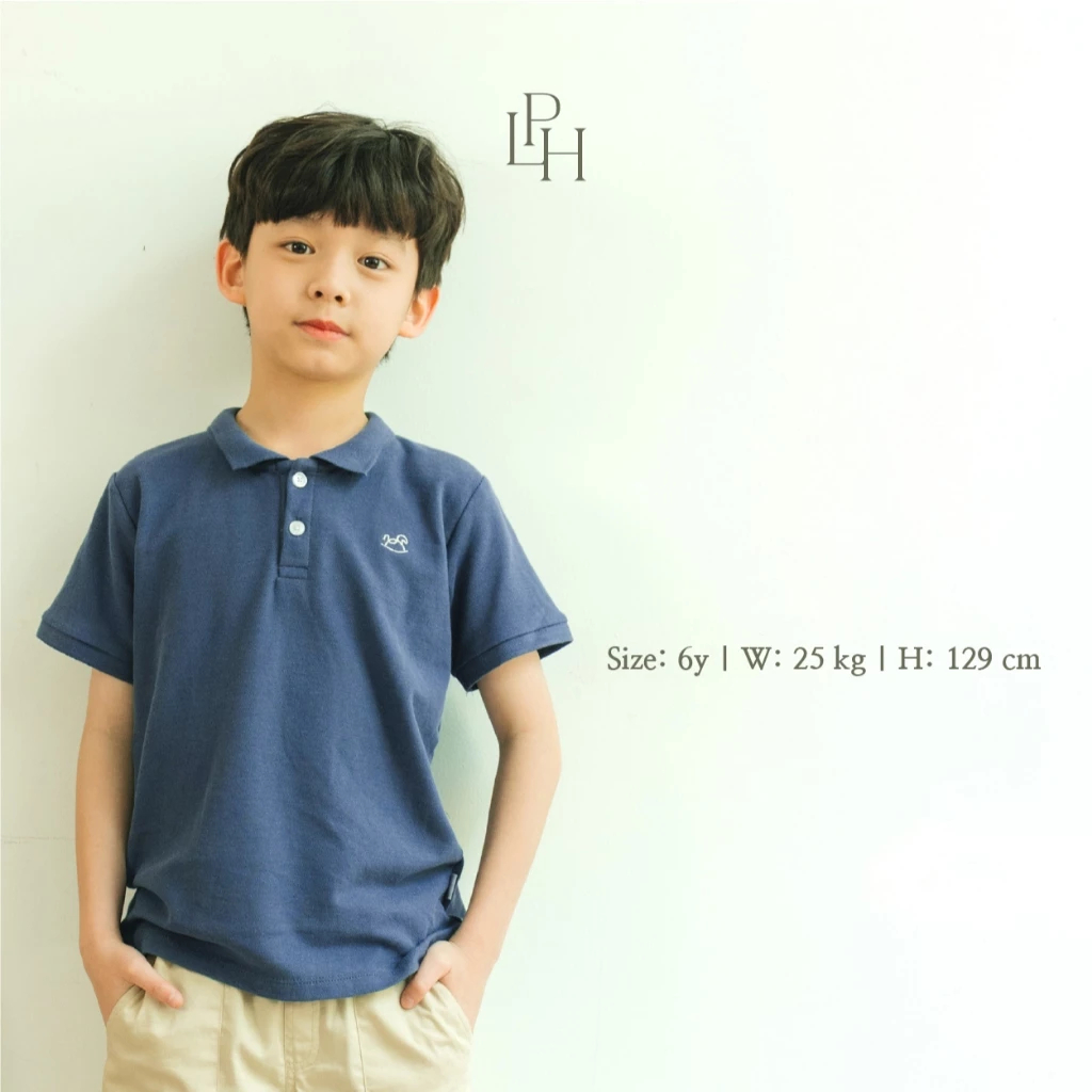Little Palmerhaus - Basic Polo (Kaos Polo Anak) Cotton Pique