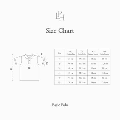 Little Palmerhaus - Basic Polo (Kaos Polo Anak) Cotton Pique thumbnail 9