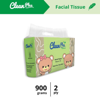 Clean Plus Bamboo Facial Tissue 900 Gram - Tissue Kering thumbnail 3