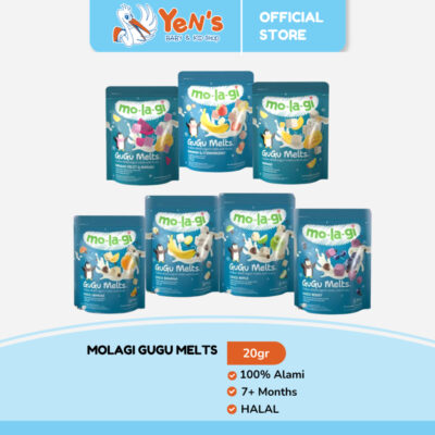 Molagi Gugu Melts 20g / Freeze-dried yogurt melts with fruits Halal