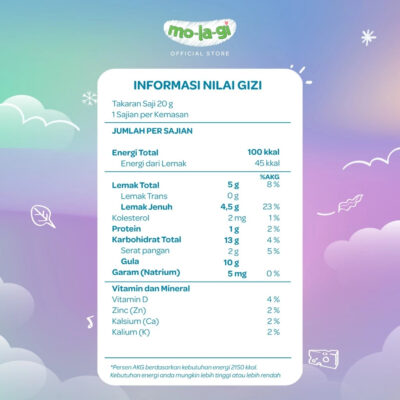 Molagi Gugu Melts 20g / Freeze-dried yogurt melts with fruits Halal thumbnail 9