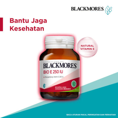 Blackmores Bio E 250 IU (60) - Menangandung Vitamin E untuk menjaga kesehatan kulit dari dalam thumbnail 3
