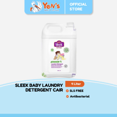 Sleek Baby Laundry Detergent Cair 4L Natural Plant Extract