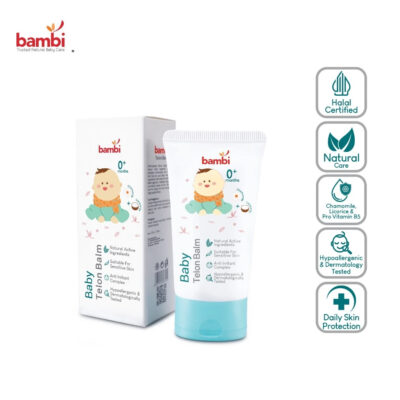 Bambi Baby Telon Balm 50ml | Calming Rub Membantu Mengatasi Kembung & Menghangatkan Tubuh Bayi thumbnail 2