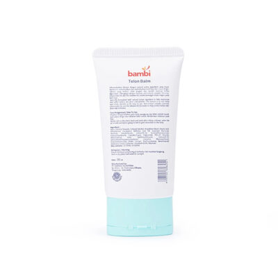 Bambi Baby Telon Balm 50ml | Calming Rub Membantu Mengatasi Kembung & Menghangatkan Tubuh Bayi thumbnail 3