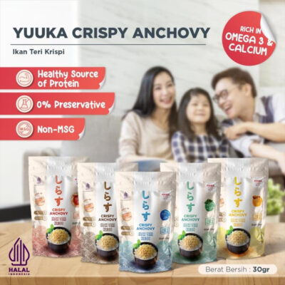 Yuuka Food Anchovy Crispy - Teri Crispy 30 gr