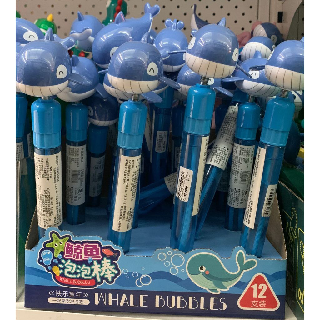 Mainan Gelembung Whale 2829- Bubble Sabun Stik Gelembung Panjang - Gelembung Tiup Balon (1 Pcs)