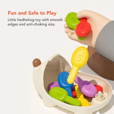 Sakumini Landak Plug In Fun Activity Mainan Latihan Motorik Sensorik Keterampilan Bayi Anak ( 1 PCS ) thumbnail 2