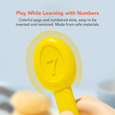 Sakumini Landak Plug In Fun Activity Mainan Latihan Motorik Sensorik Keterampilan Bayi Anak ( 1 PCS ) thumbnail 4
