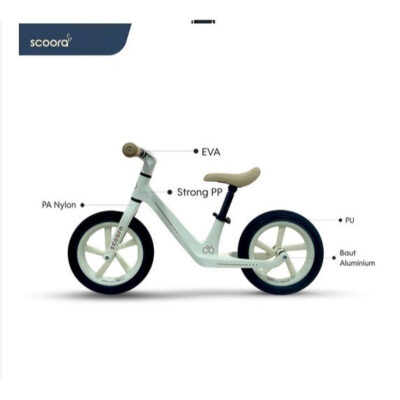 SCOORA Zeeco Push Bike Sepeda Keseimbangan Anak 2 - 5 Tahun SNI thumbnail 6