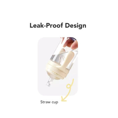 Sakumini Rainbow Botol Minum Sedotan 260ml - Training Sippy Straw Cup Anak Anti Tumpah Gravity Ball thumbnail 5