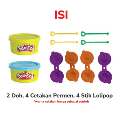 Fun-Doh Permenku - Mainan Lilin - Mainan Edukasi anak thumbnail 3